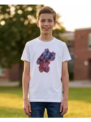 T-Shirt für Jungen SAM 73 SILAQUI KT 502 WEIß