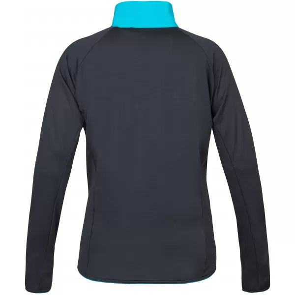  Damen-Sweatshirt HANNAH MAKANA SCUBABLAU/ANTHRAZIT 