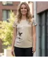 Hochwertiges Funktions-T-Shirt für Damen ALTISPORT VOJ/ALW002TR01 BRAUN
