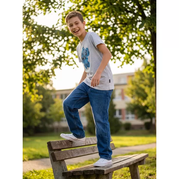  T-Shirt für Jungen SAM 73 SILAQUI KT 502 HELLGRAU 