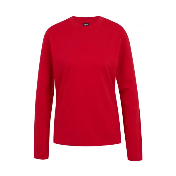  Damen-T-Shirt mit langen Ärmeln SAM 73 ZIRA WT 894 ROT 