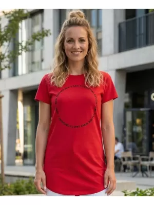 Damen-T-Shirt SAM 73 DORIS WT 899 HIMBEERE