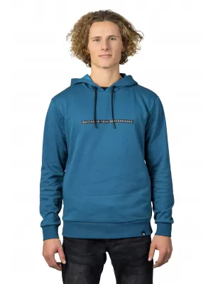 Herren-Sweatshirt HANNAH SEYMORE HOODY DUNKLER DENIM