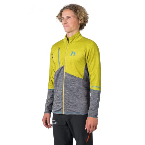  Herren-Sweatshirt HANNAH NIRO CITRONELLE/HELLGRAUMEL 