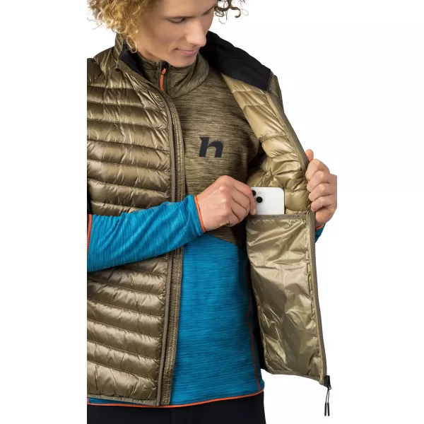  Herrenweste HANNAH ADARE KHAKI-STREIFEN 