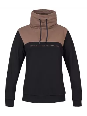Damen-Sweatshirt HANNAH SIBELE ANTHRAZIT/COCA-MOKKA