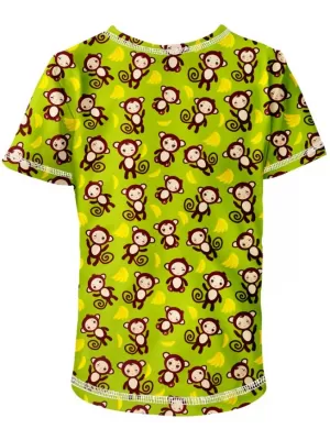 Kurz -schwaches t -Shirt WAMU MONKEY BUSINESS GRÜN