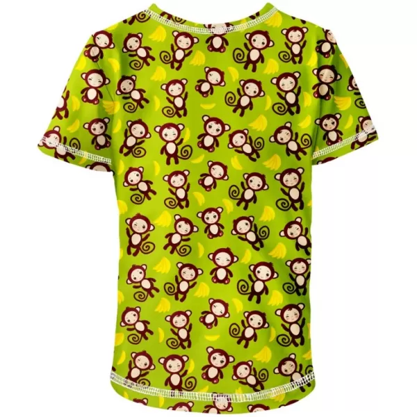  Kurz -schwaches t -Shirt WAMU MONKEY BUSINESS GRÜN 