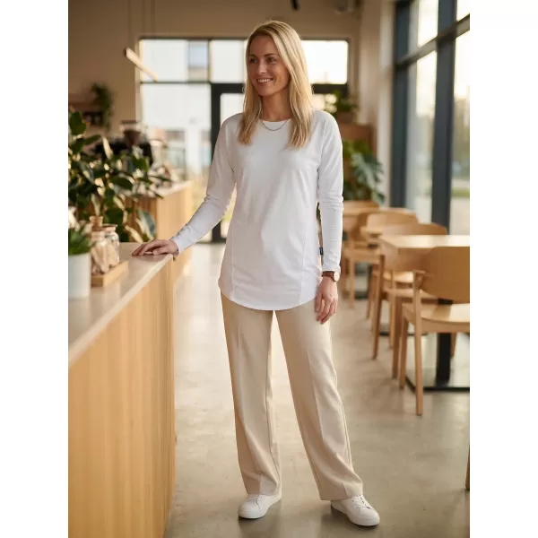  Damen-T-Shirt mit langen Ärmeln SAM 73 SHERRI WT 897 WEIß 
