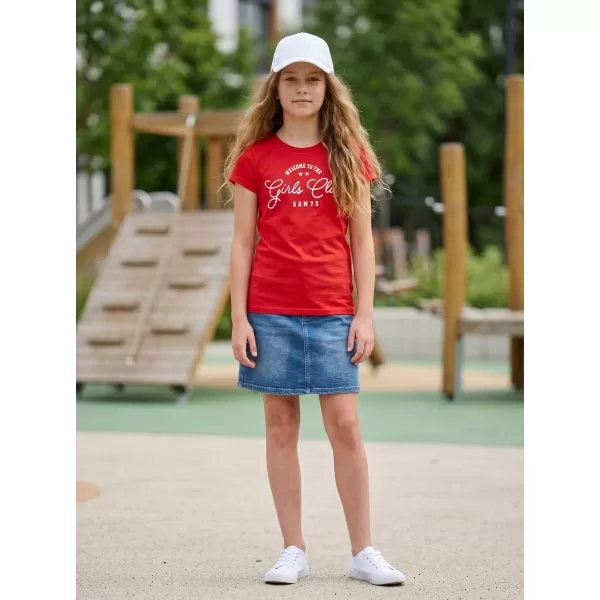  Mädchen-T-Shirt SAM 73 JANLI KT 507 ROT 