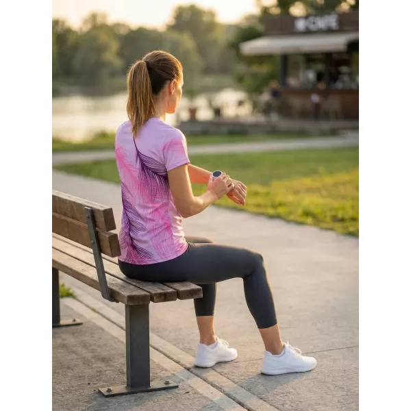  Hochwertiges Funktions-T-Shirt für Damen ALTISPORT VOJ/ALW001TR01 LILA 
