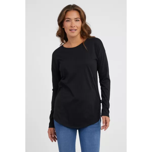 Damen-T-Shirt mit langen Ärmeln SAM 73 SHERRI WT 897 SCHWARZ 