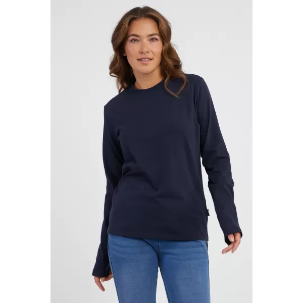  Damen-T-Shirt mit langen Ärmeln SAM 73 ZIRA WT 894 DUNKELBLAU 