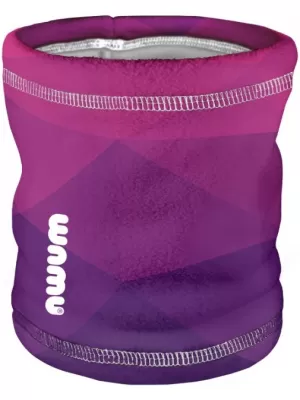 Fleece-Halstuch für Kinder WAMU MOZAIKA LILA