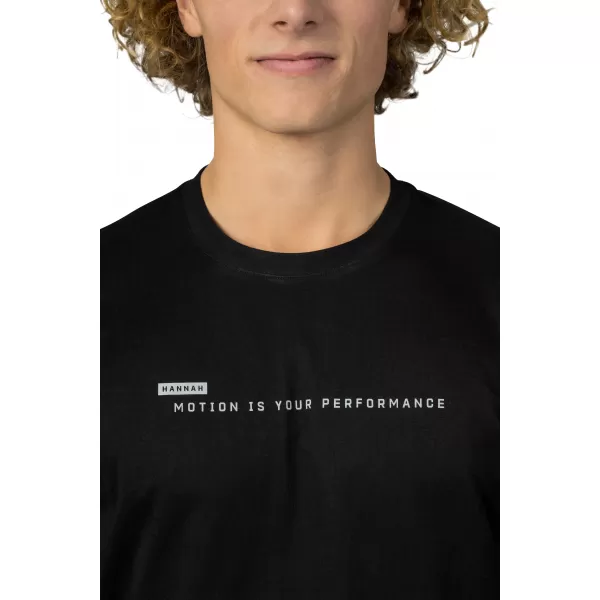  Herren-T-Shirt mit langen Ärmeln HANNAH KIRK ANTHRAZIT 