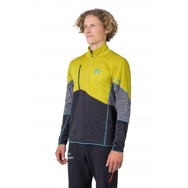  Herren-Sweatshirt HANNAH NIRO HZ CITRONELLE/ANTHRAZITMEL 