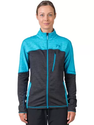 Damen-Sweatshirt HANNAH MEDA KLARWASSER/ANTHRAZITMEL