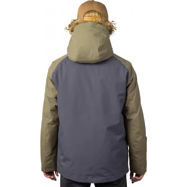  Herrenjacke HANNAH MASCON ASPHALT/VERBRANNTE OLIVE 