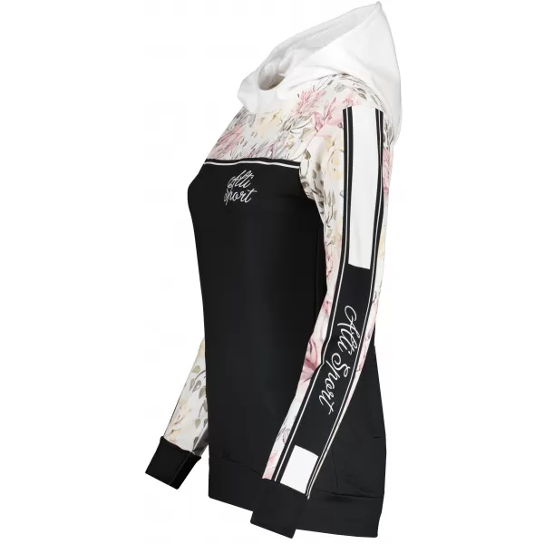  Premium-Sweatshirt für Damen ALTISPORT VOJ/ALW008MI01 SCHWARZ 