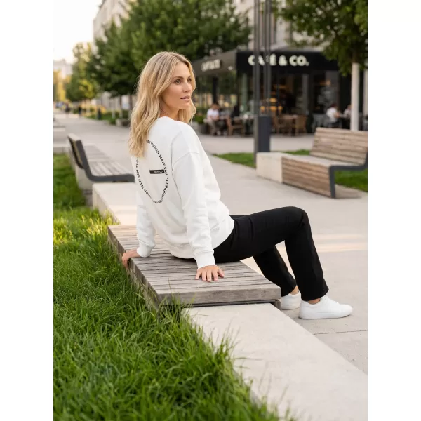  Damen-Sweatshirt SAM 73 AMBER WM 778 CREMEFARBEN 