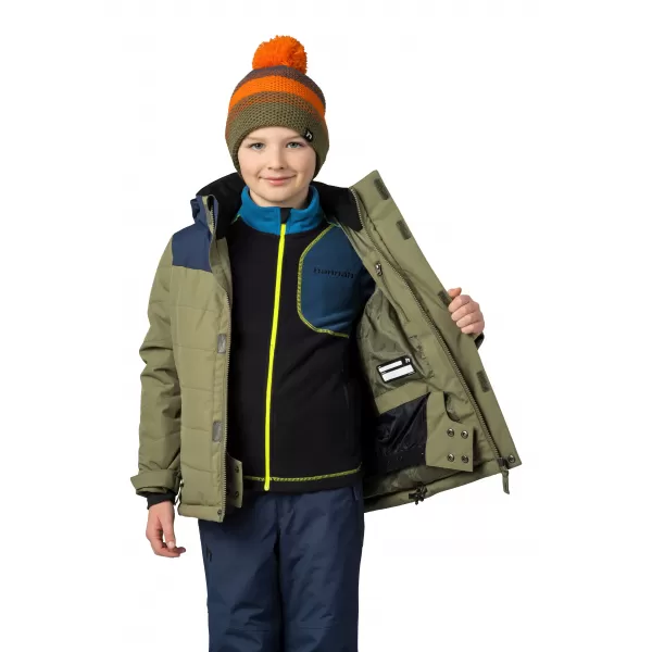  Kinderjacke HANNAH KINAM JR II GEBRANNTES OLIVGRÜN/STIMMUNGSINDIGO 