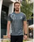Premium-T-Shirt für Herren ALTISPORT VOJ/ALM004TR01 GRAPHIT