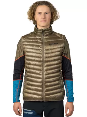 Herrenweste HANNAH ADARE KHAKI-STREIFEN