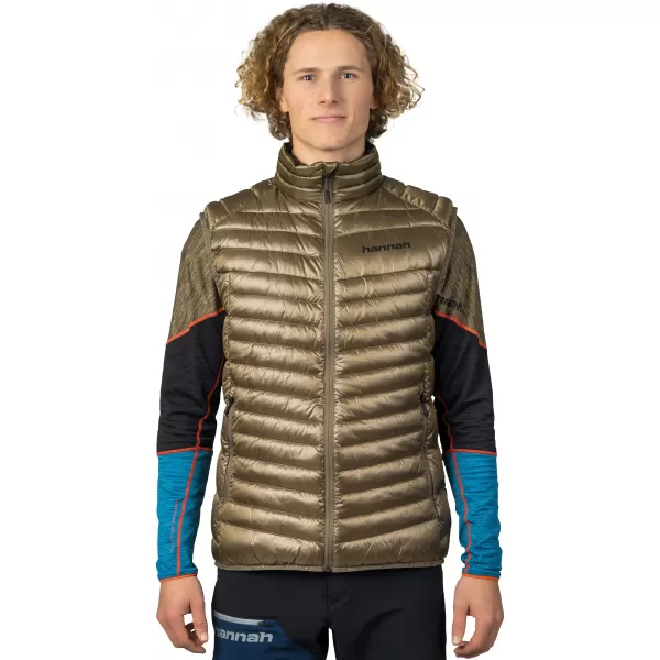  Herrenweste HANNAH ADARE KHAKI-STREIFEN 