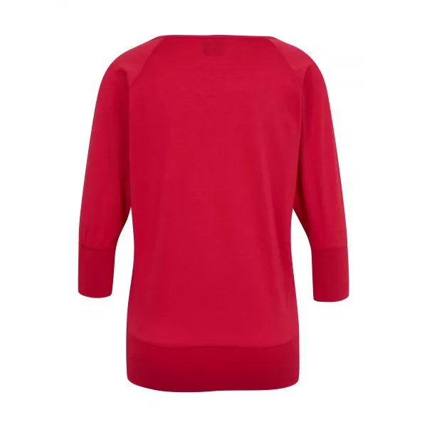  Damen-T-Shirt mit 3/4-Ärmeln SAM 73 SELMA WT 896 DUNKELROSA 