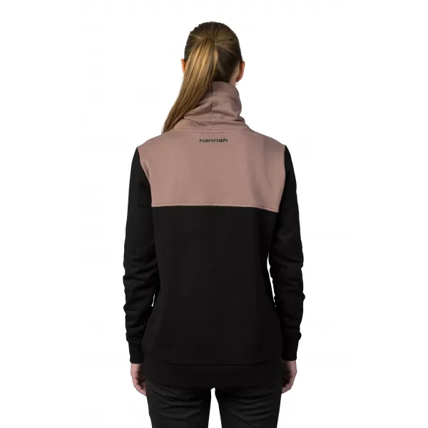  Damen-Sweatshirt HANNAH SIBELE ANTHRAZIT/COCA-MOKKA 