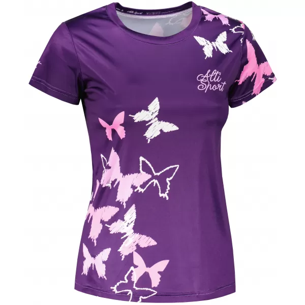  Hochwertiges Funktions-T-Shirt für Damen ALTISPORT VOJ/ALW002TR01 LILA 