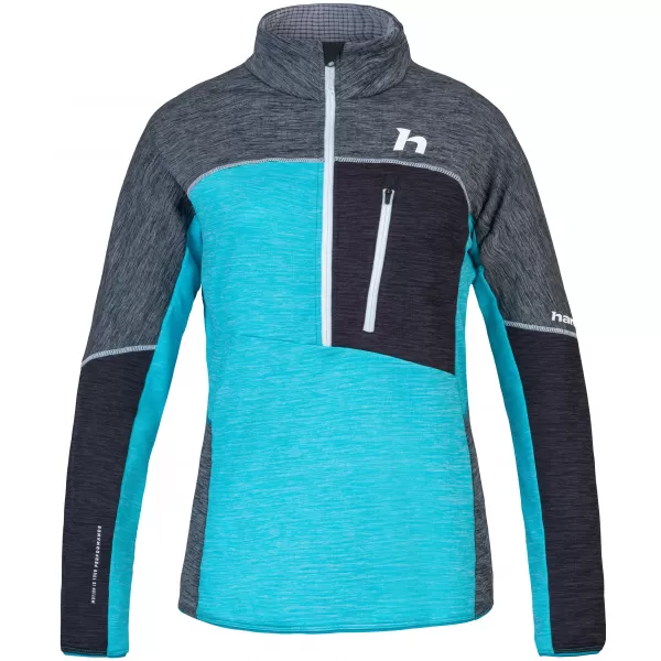  Damen-Sweatshirt HANNAH MEDA HZ HELLGRAU/ANTHRAZIT MEL 