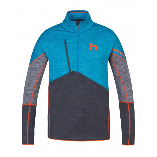  Herren-Sweatshirt HANNAH NIRO HZ FAYENCE/ANTHRAZIT MEL 