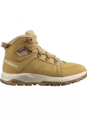 Winterstiefel für Damen SALOMON OUTCHILL TS CSWP W L47328200 TOFFEE/MANDELMILCH/ROHLEDER
