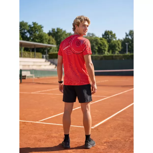  Premium-T-Shirt für Herren ALTISPORT VOJ/ALM003TR01 ROT 