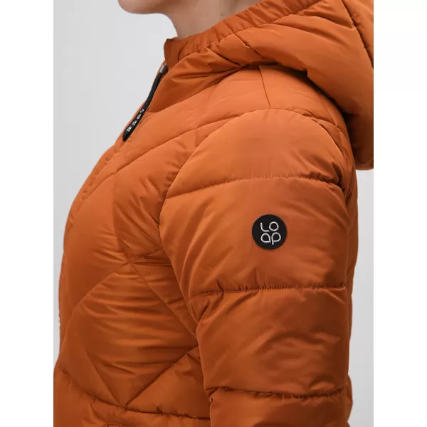  Damenmantel LOAP TARVISIA CLW23107 ORANGE 
