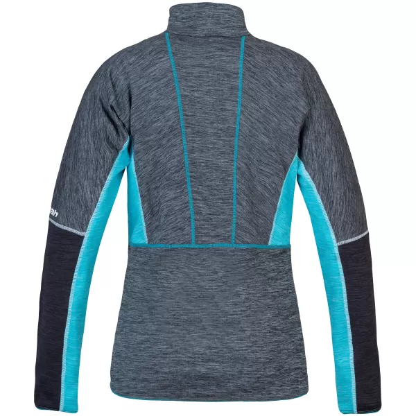 Damen-Sweatshirt HANNAH MEDA HZ HELLGRAU/ANTHRAZIT MEL 