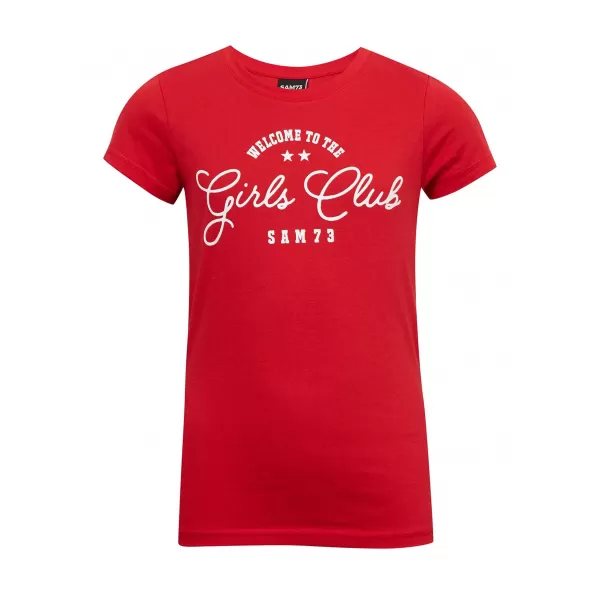 Mädchen-T-Shirt SAM 73 JANLI KT 507 ROT 