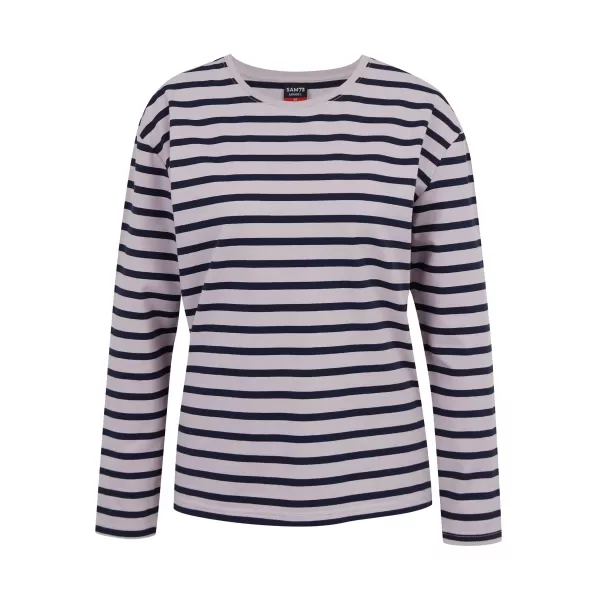  Damen-T-Shirt mit langen Ärmeln SAM 73 PRUDENCE WT 893 ALTE ROSE 