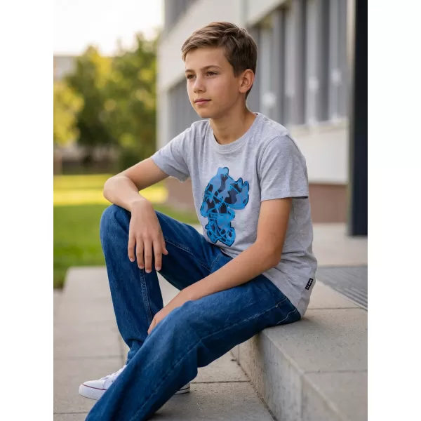  T-Shirt für Jungen SAM 73 SILAQUI KT 502 HELLGRAU 