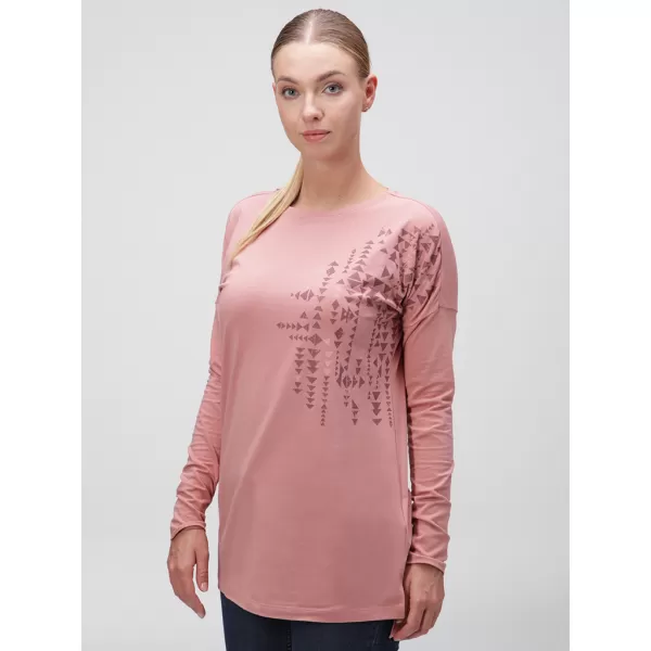  Damen-T-Shirt LOAP ABVERA CLW23153 ROSA 
