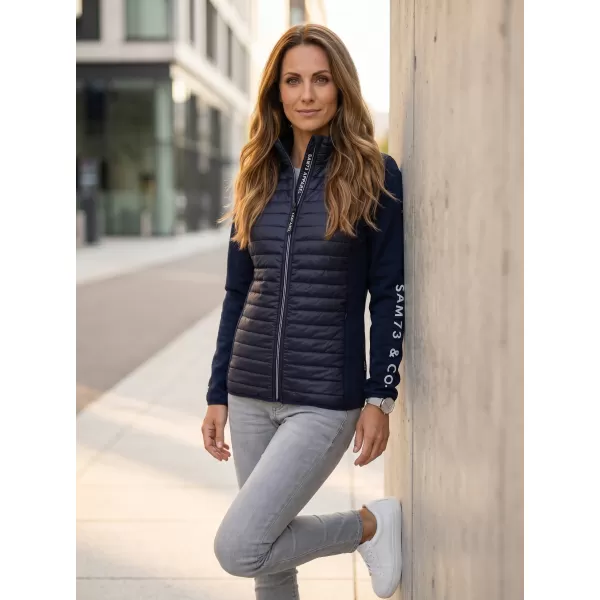  Damen-Sweatshirt SAM 73 MELMAN WM 780 DUNKELBLAU 