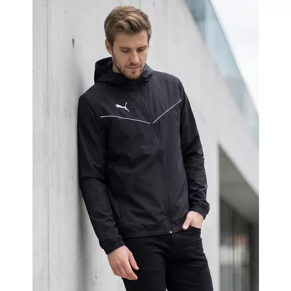  Herrenjacke PUMA TEAMRISE ALL WEATHER JACKET 657396-03 SCHWARZ 