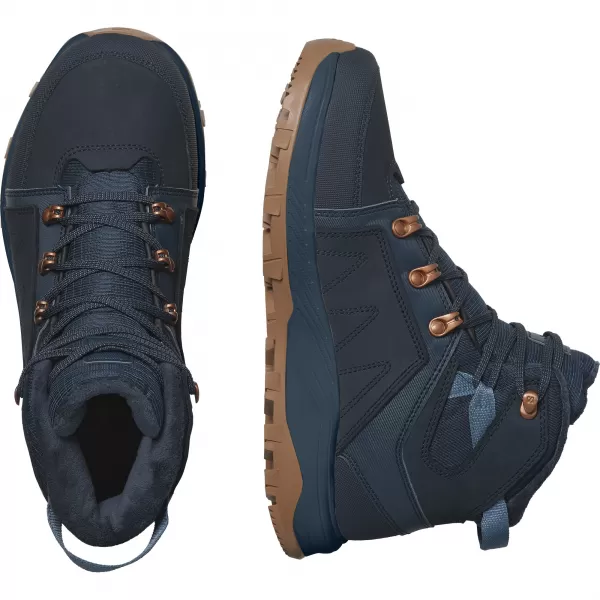  Winterstiefel für Damen SALOMON OUTCHILL TS CSWP W L47377300 KOHLENSTOFF/KOHLENSTOFF/BERINGMEER 