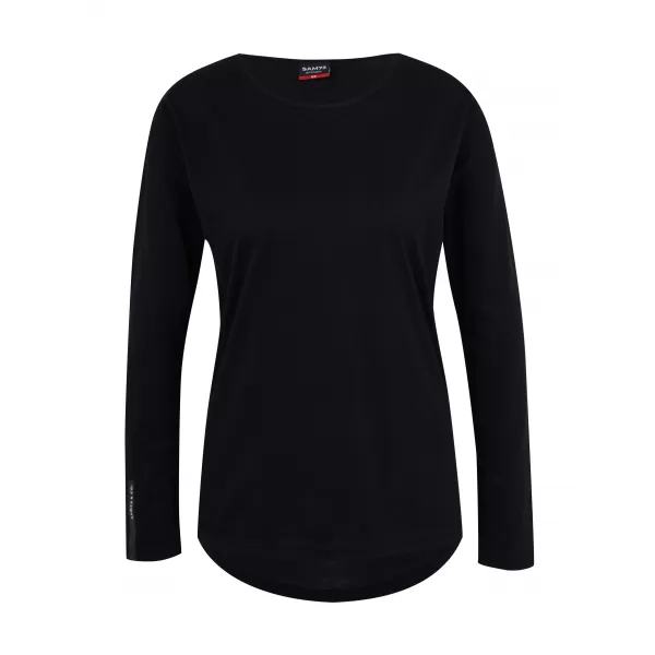  Damen-T-Shirt mit langen Ärmeln SAM 73 PATTY WT 895 SCHWARZ 