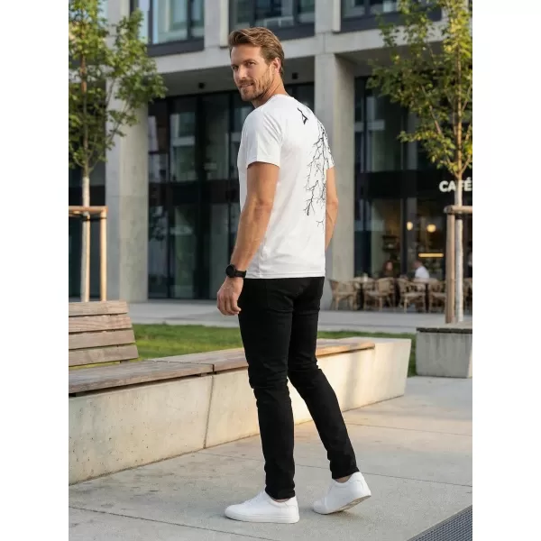  Premium-T-Shirt für Herren ALTISPORT VOJ/ALM004TR01 WEIß 