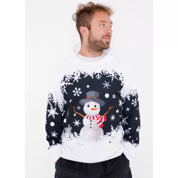 Premium-Sweatshirt für Herren ALTISPORT VOJ/ALMVN2MI01 WEIß 
