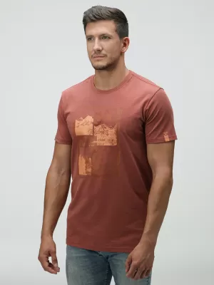 Herren-T-Shirt LOAP BOND CLM2361 BRAUN
