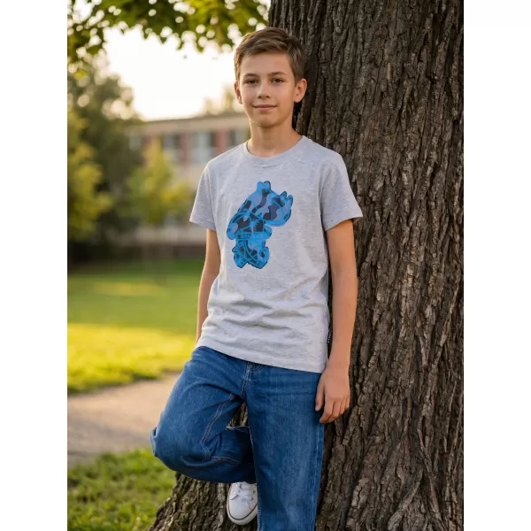  T-Shirt für Jungen SAM 73 SILAQUI KT 502 HELLGRAU 