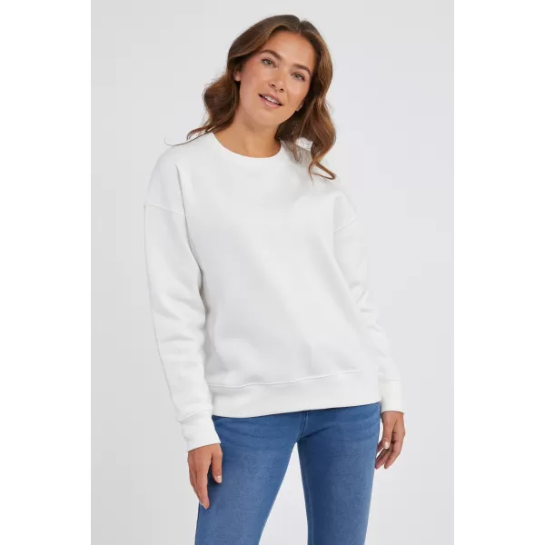  Damen-Sweatshirt SAM 73 AMBER WM 778 CREMEFARBEN 